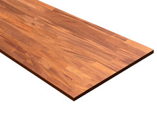 Massiv bordplade i mahogni 26 mm x 61 x 242 cm